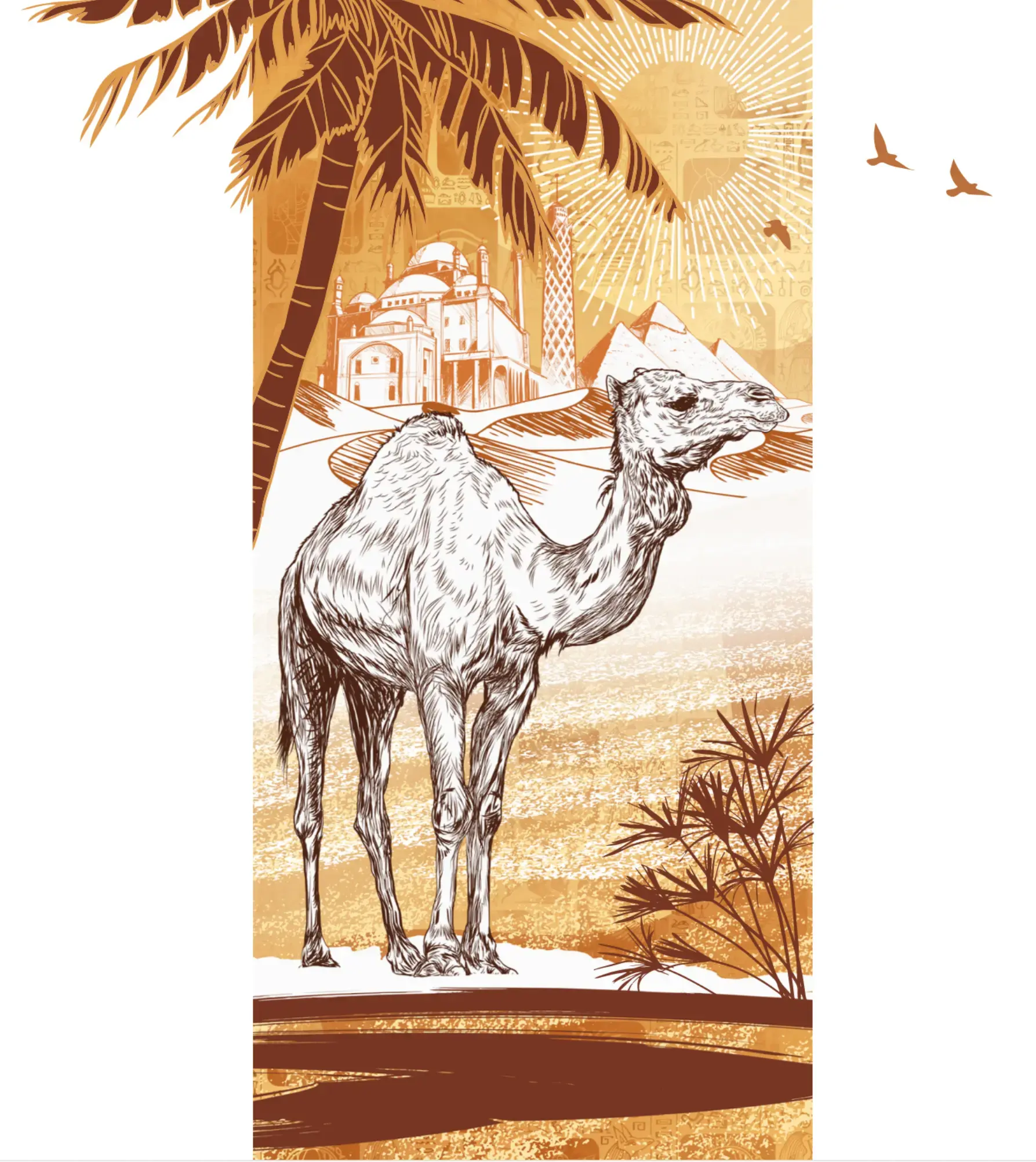 Lé Dunes - Motifs échappés Dywall