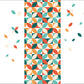 Rétro Colorés - Motifs échappés Dywall