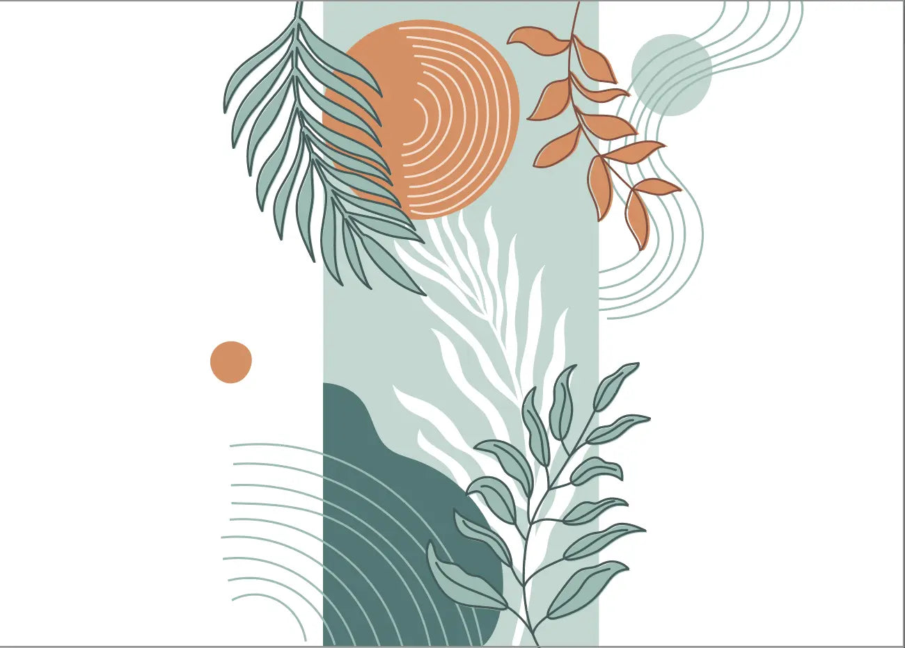Abstrait - Motifs échappés Dywall