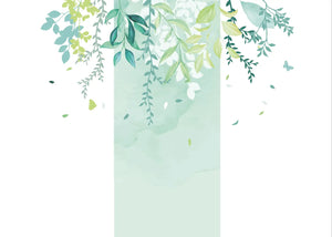 Souffle vert - Motifs échappés Dywall