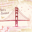 La Baie de San Francisco - Papier peint panoramique Dywall