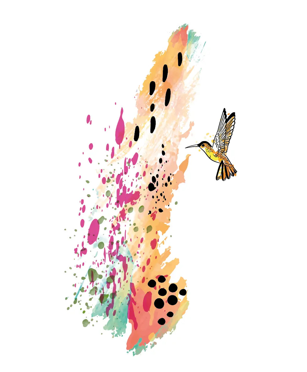 Colibri - Stickers mural Dywall