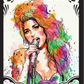 Amy Winehouse - Affiche / Poster Dywall