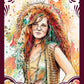 Janis Joplin - Affiche / Poster Dywall