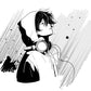 Manga Boy - Sticker mural Dywall