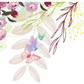 L'Échappée Pivoine - Sticker mural Dywall