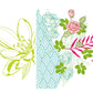 L'Échappée Botanique - Sticker mural Dywall