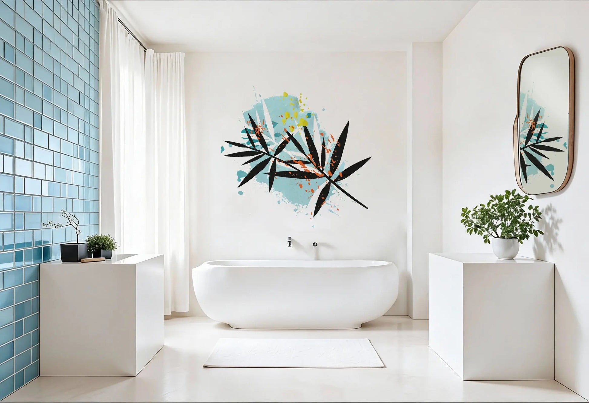 Bambou - Sticker mural Dywall