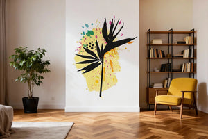 Oiseau du paradis - Sticker mural Dywall