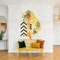 Abstrait Solaire - Sticker mural Dywall