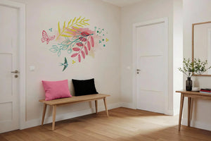 Aquarelle Évasion - Sticker mural Dywall