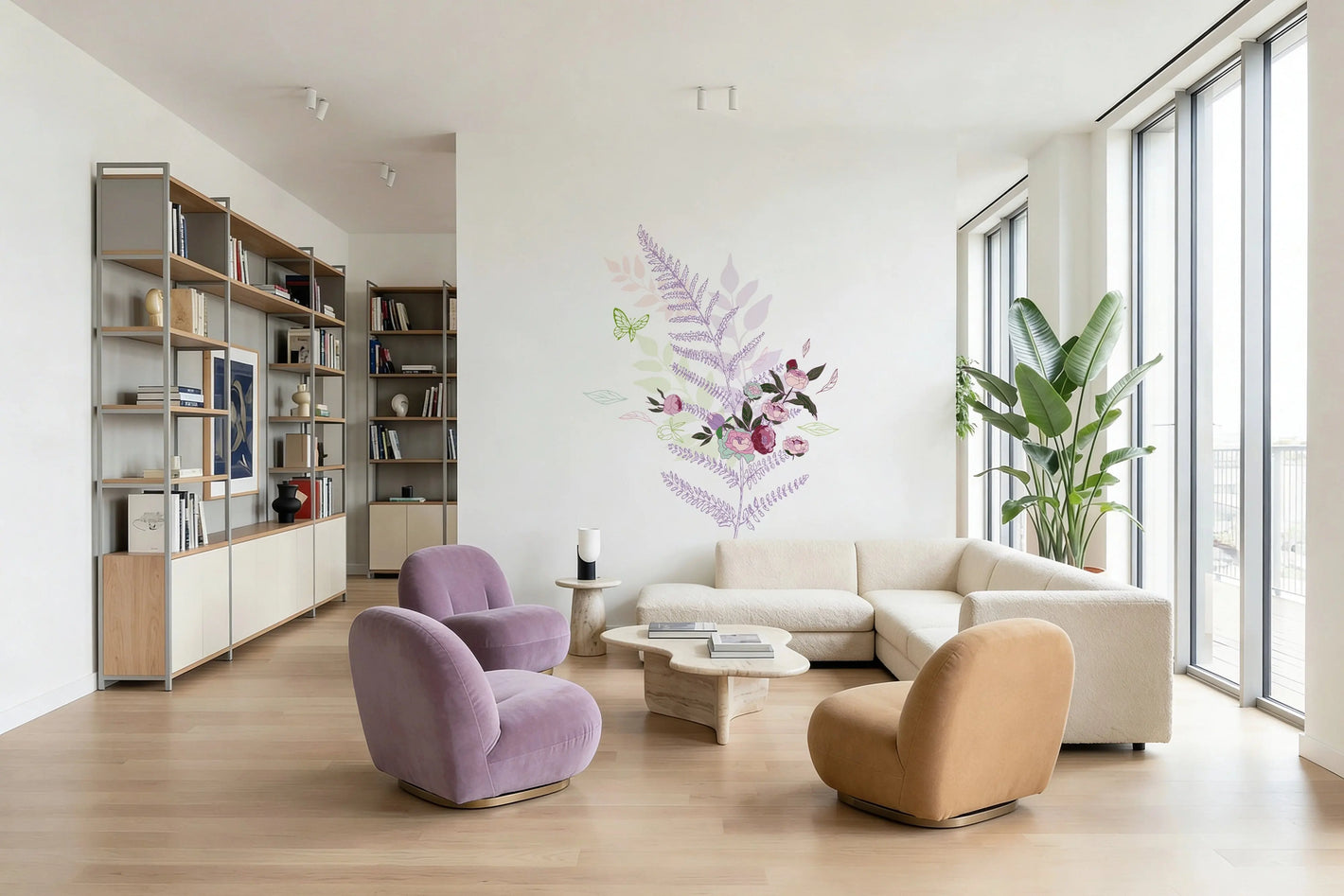 Douceur des Bois - Sticker mural Dywall