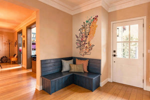 Oiseau Aquarelle - Sticker mural Dywall