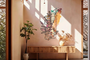 Oiseau Aquarelle - Sticker mural Dywall