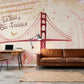 La Baie de San Francisco - Papier peint panoramique Dywall