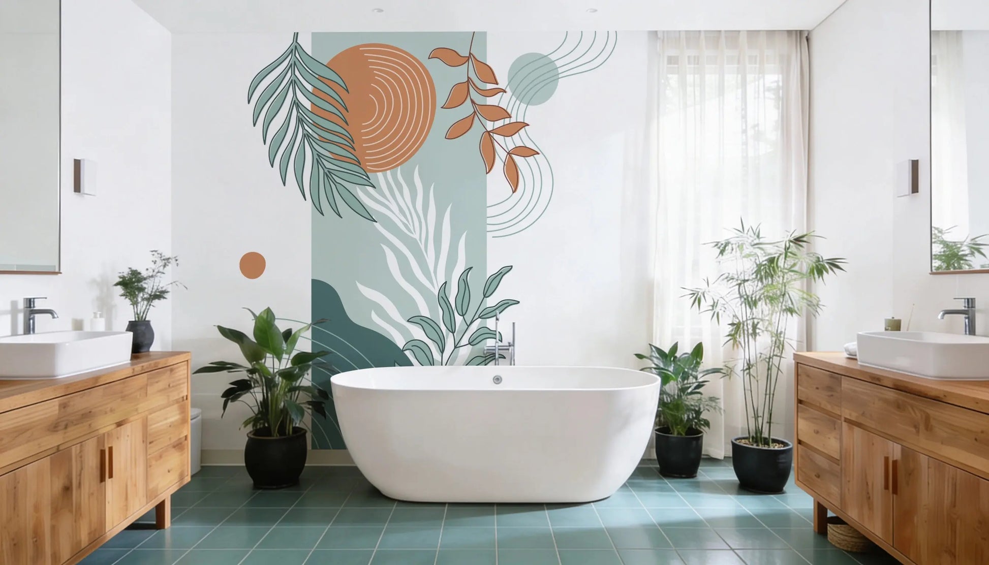 Abstrait - Motifs échappés Dywall