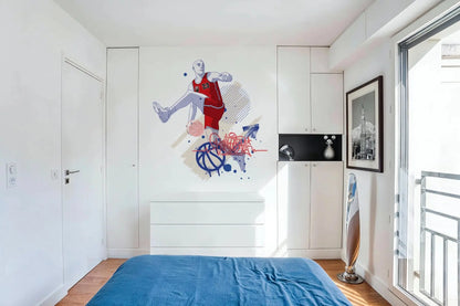 Basket urbain - Sticker mural Dywall