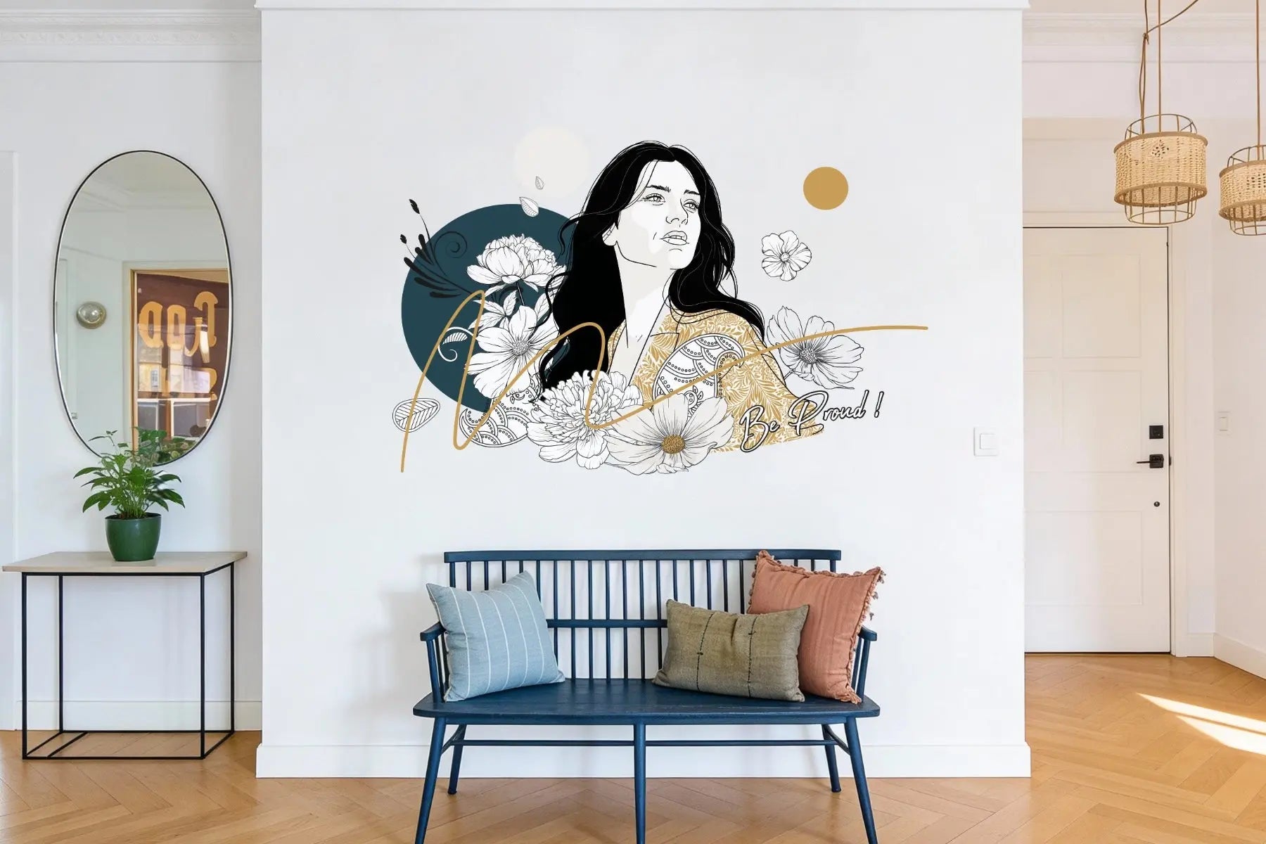 Be proud - Sticker mural Dywall