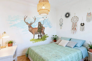 Forêt enchantée - Sticker mural Dywall