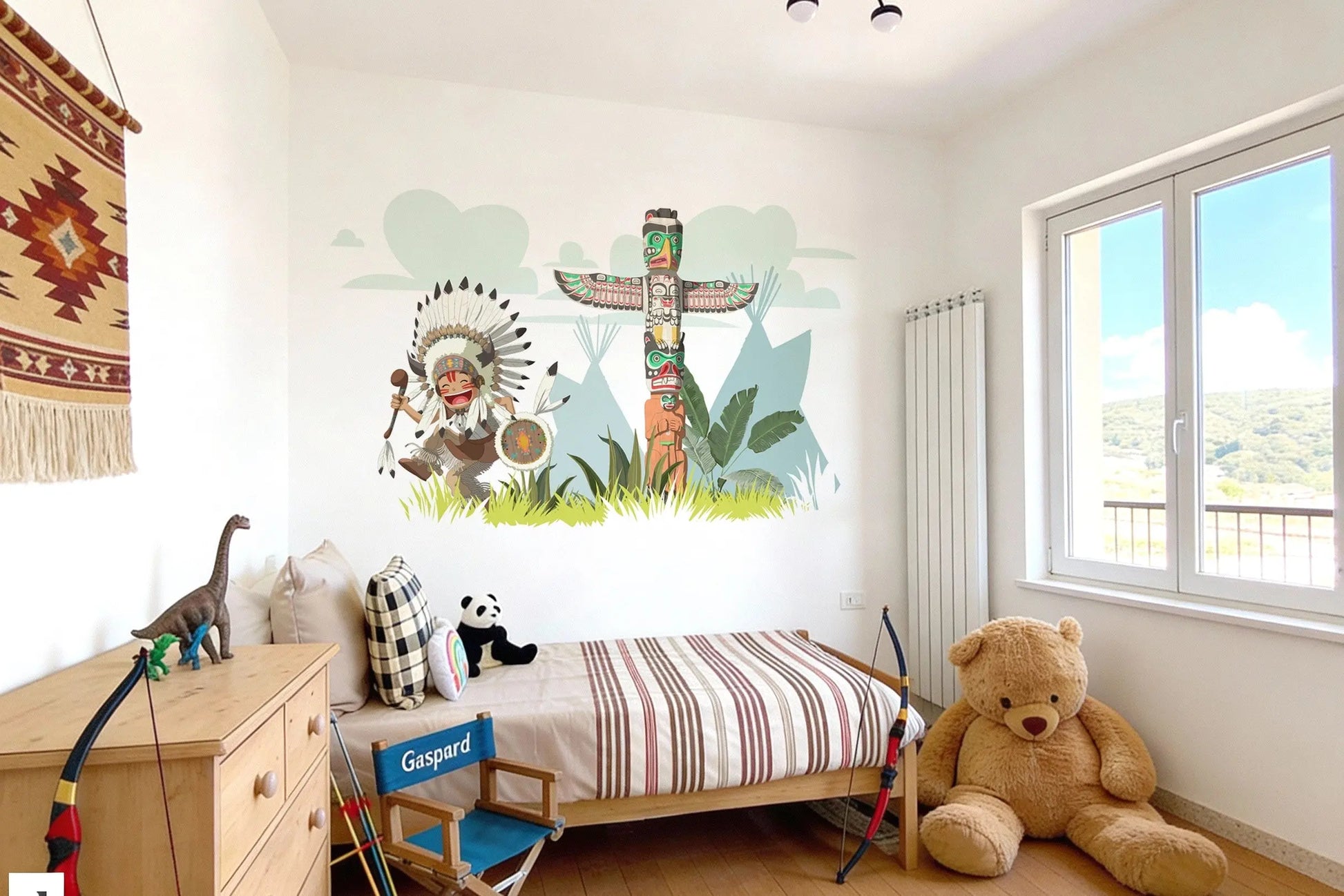 Petit Indien - Sticker mural Dywall
