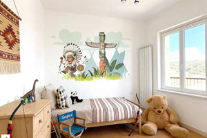 Petit Indien - Sticker mural Dywall