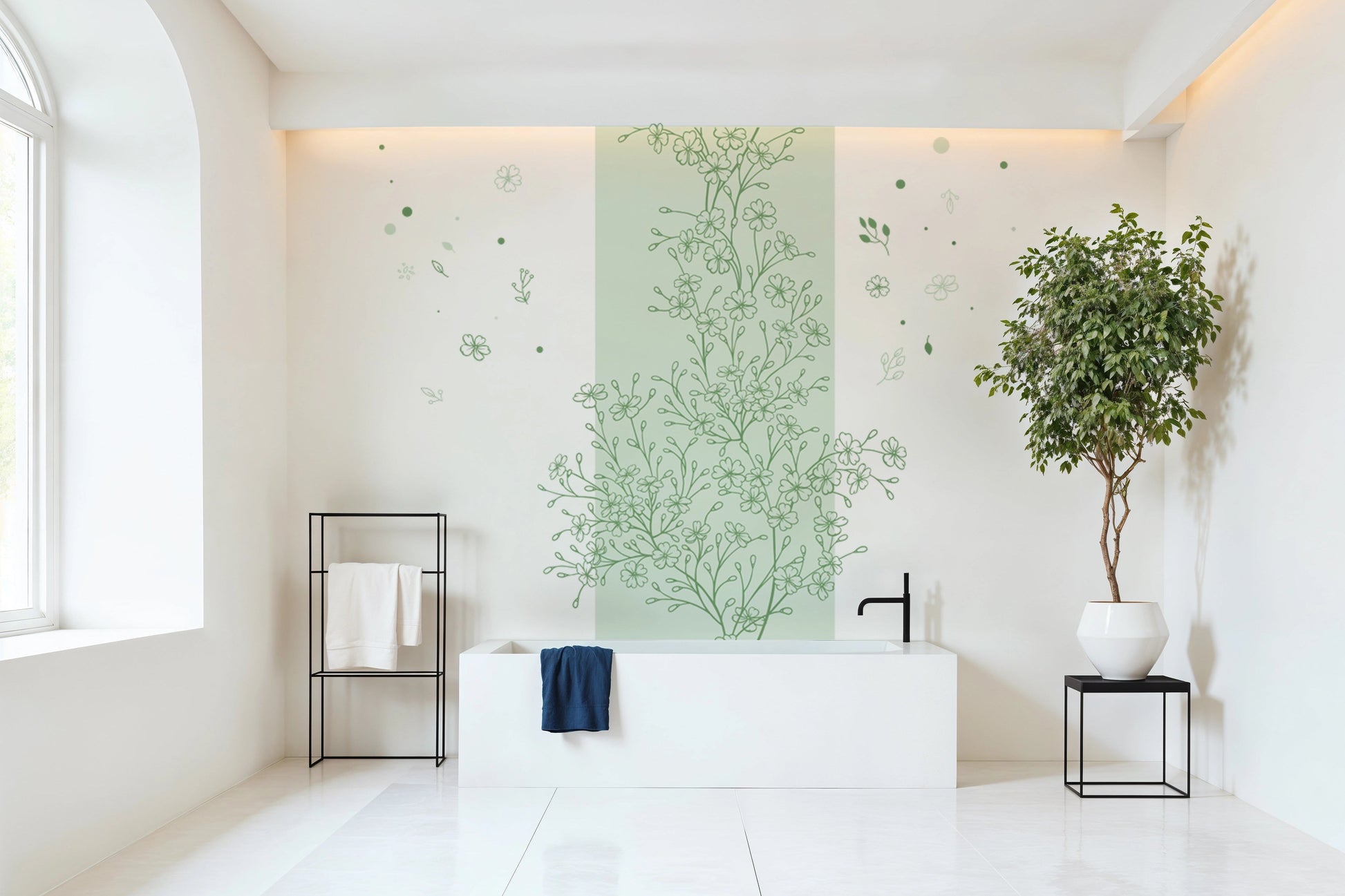 Floraison - Motifs échappés Dywall