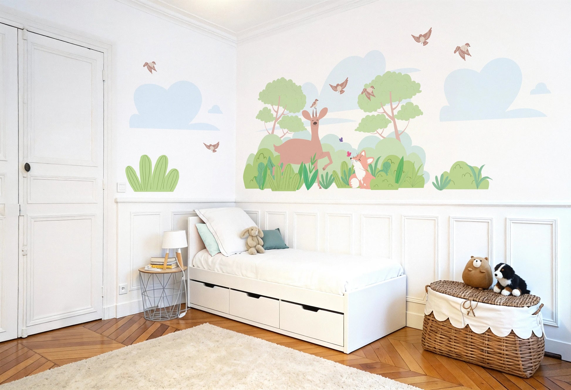 Animaux de la Forêt - Sticker mural Dywall