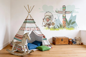 Petit Indien - Sticker mural Dywall