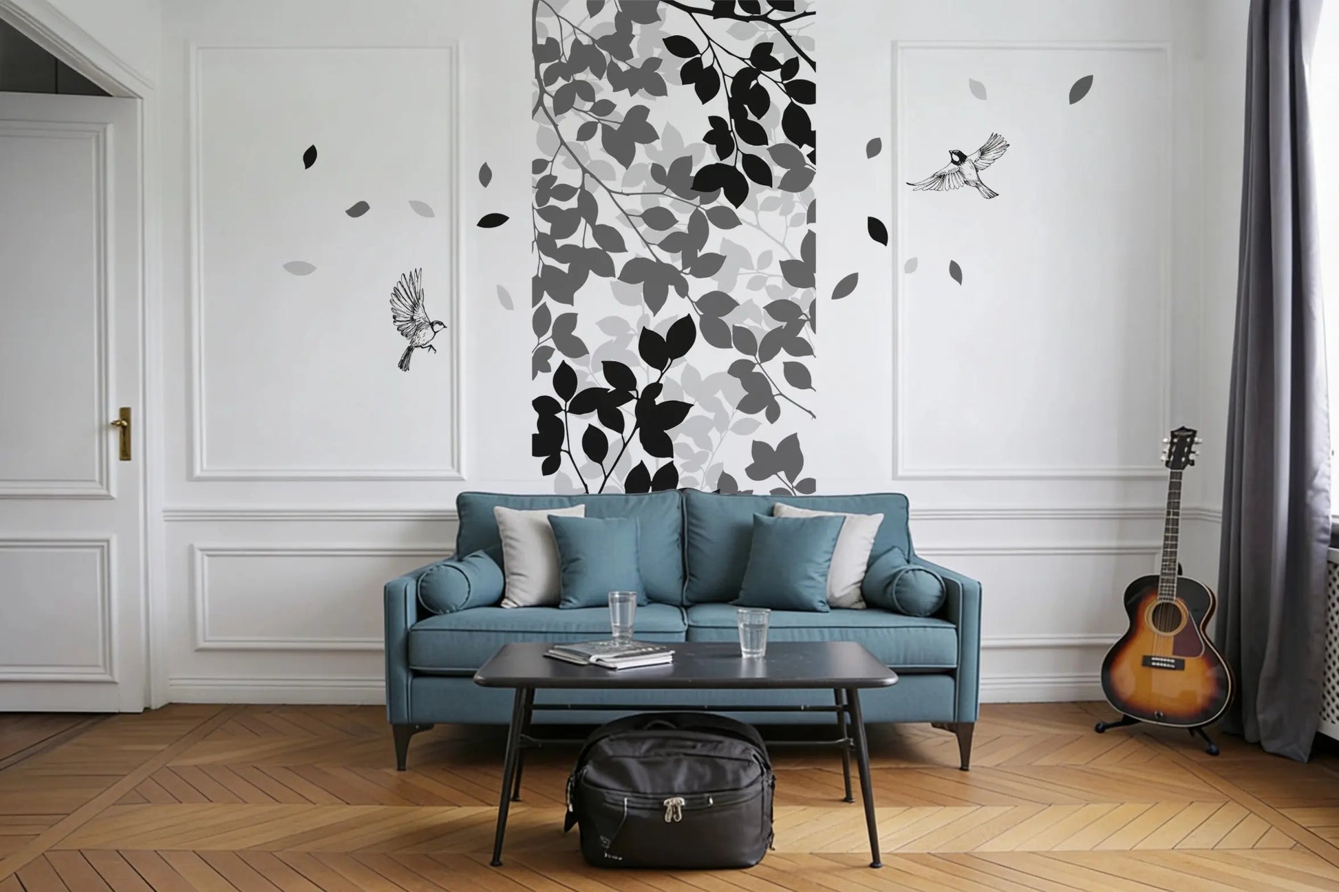 Souffle végétal - Motifs échappés - Dywall