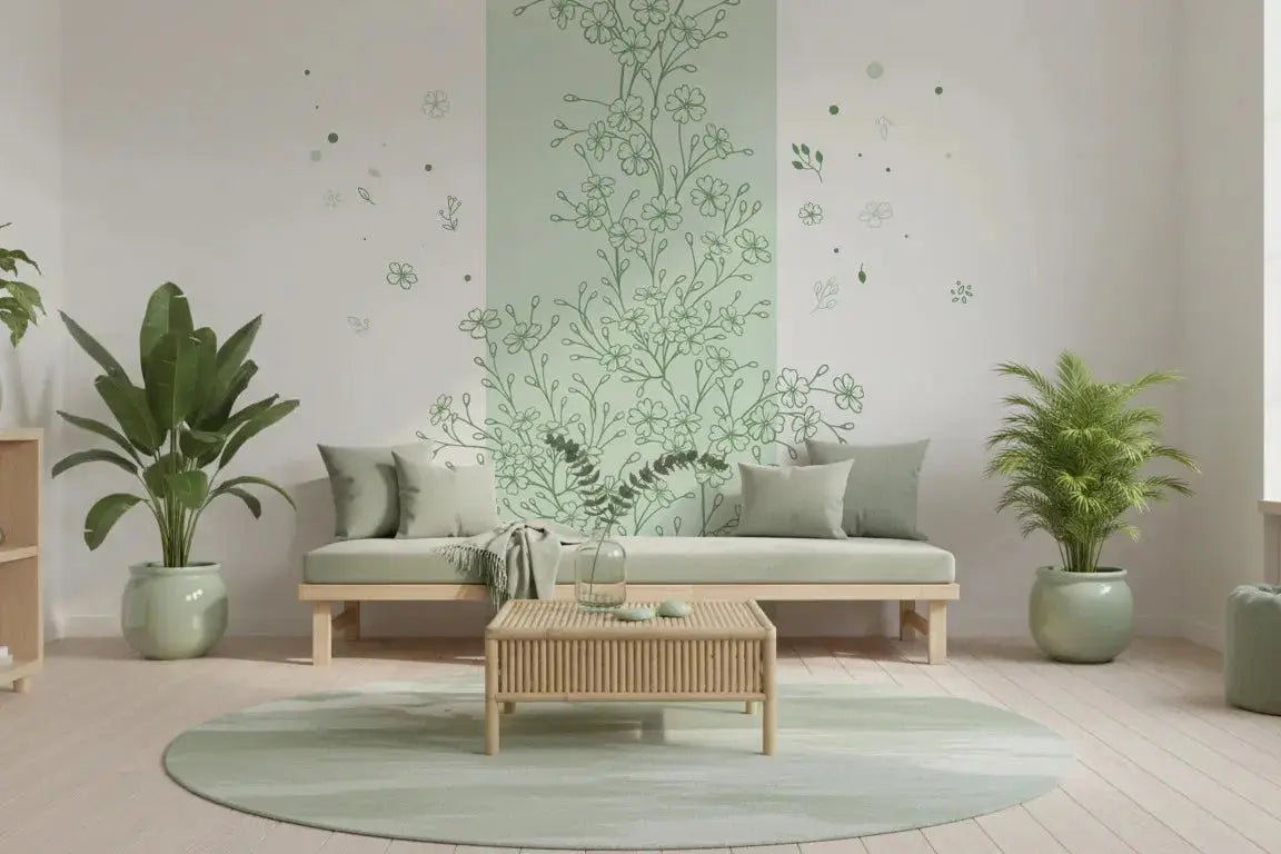Floraison - Motifs échappés Dywall
