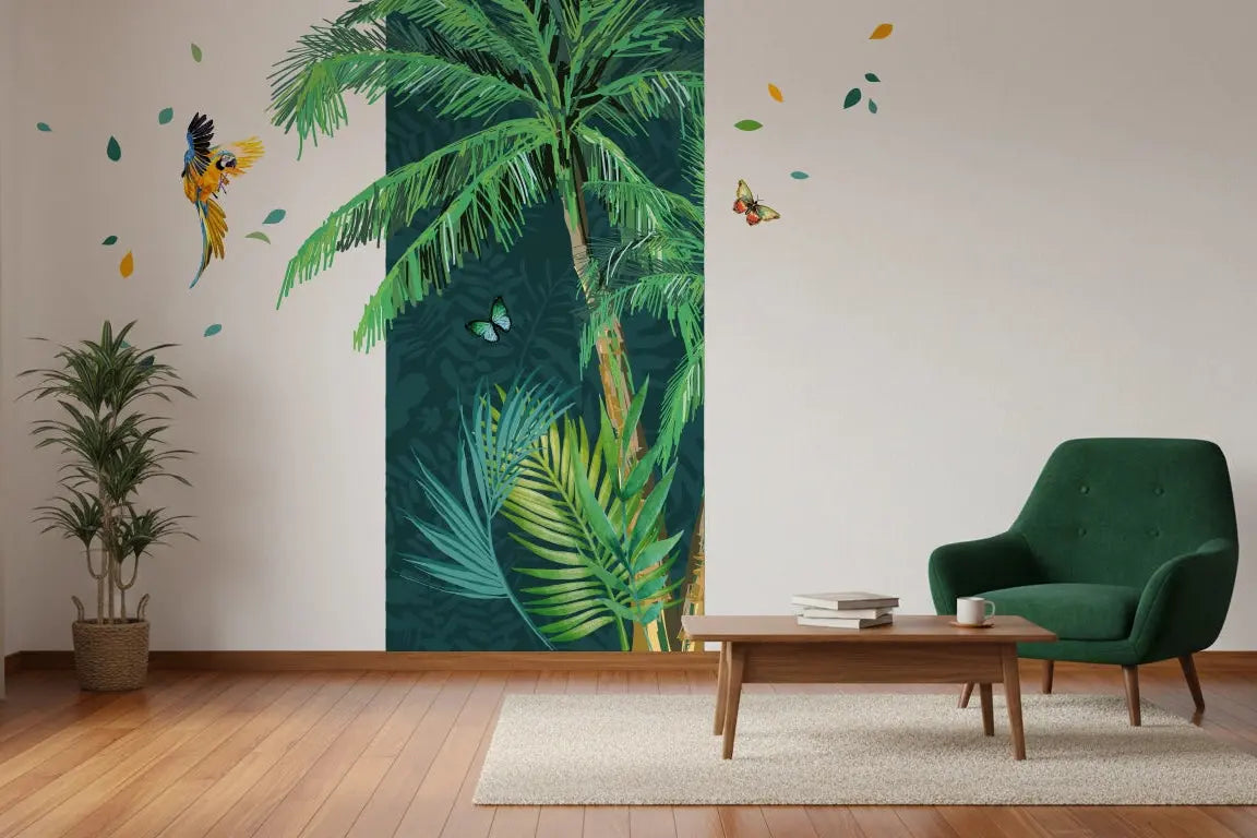 Forêt Tropicale - Motifs échappés Dywall