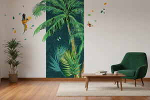 Forêt Tropicale - Motifs échappés Dywall