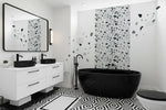 Terrazzo Gris - Motifs échappés - Dywall