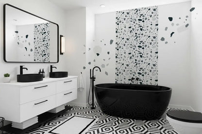 Terrazzo Gris - Motifs échappés - Dywall