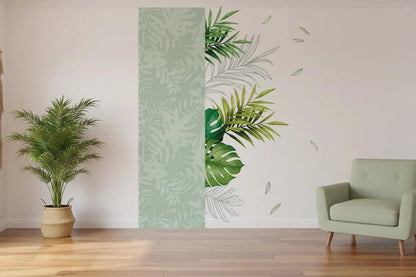 Lé Feuillage doux - Motifs échappés Dywall