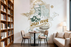 Lé L'univers de Jules Verne - Motifs échappés Dywall