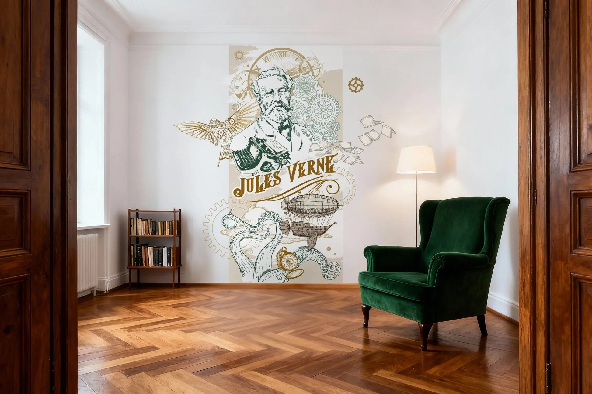 Lé L'univers de Jules Verne - Motifs échappés Dywall