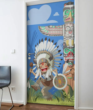 Petit Chef - Covering de porte Dywall