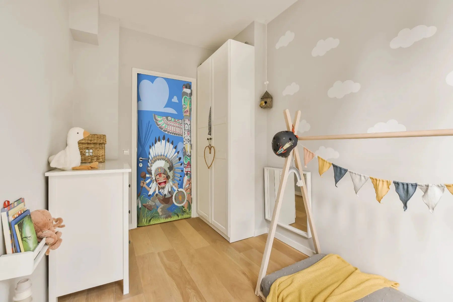 Petit Chef - Covering de porte Dywall