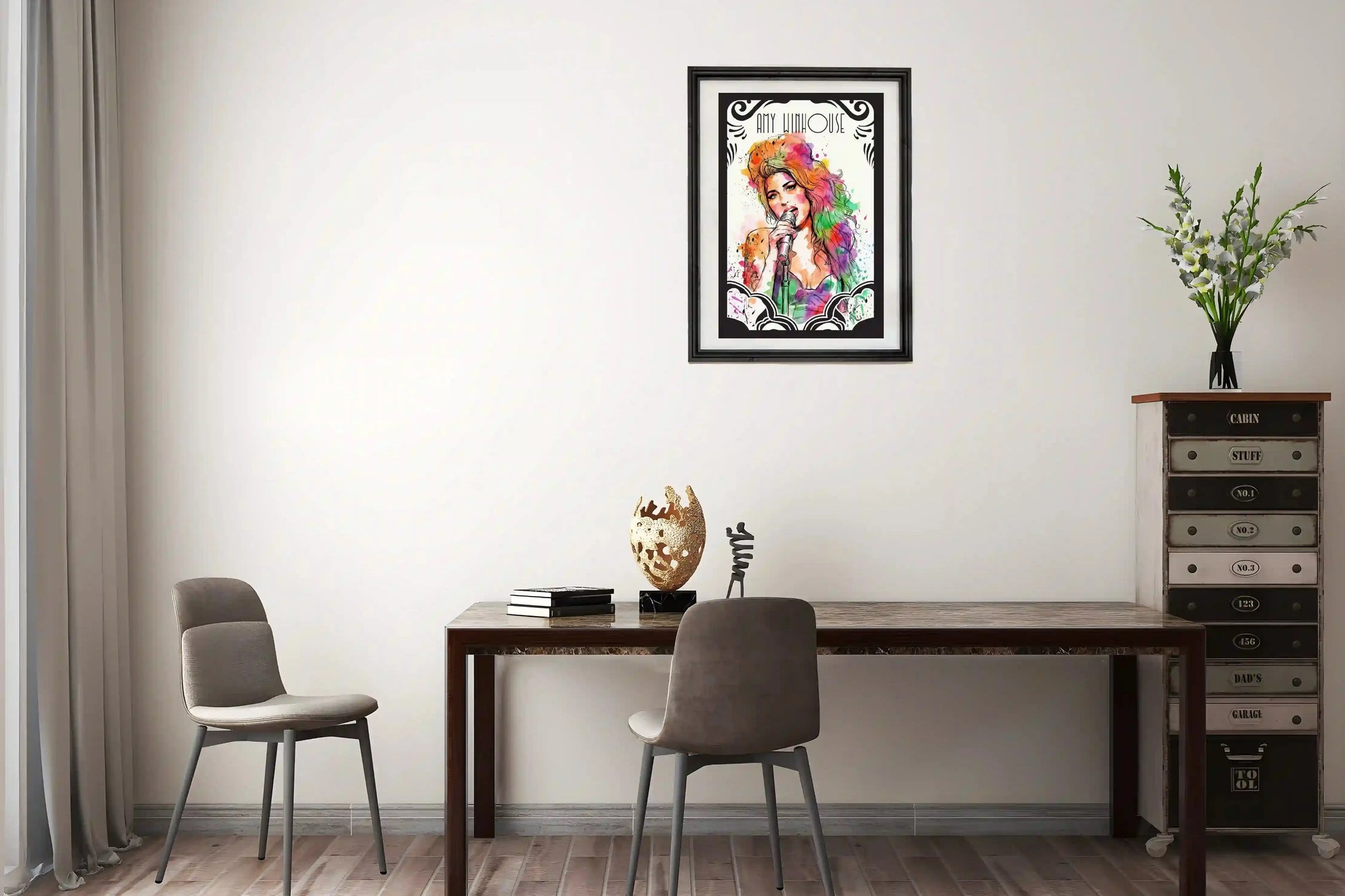 Amy Winehouse - Affiche / Poster Dywall