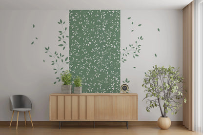 Feuillage discret - Motifs échappés Dywall