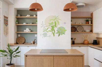 Verveine Citronnelle - Sticker mural Dywall