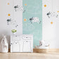 Petits moutons rêveurs - Motifs échappés Dywall
